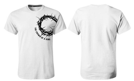 THE CROWN OF A KING - Screen Print Cotton T-shirt