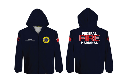 FEDERAL FIRE MARIANAS Sublimated Softshell Jacket with Hood (FIREFIGHTER/PARAMEDIC)