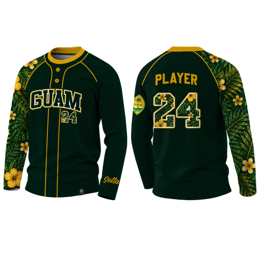 SOTTA SOFTBALL Sublimated Men's Long Sleeve (Green)