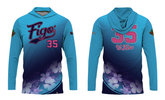FIGO U KNO 2025 Men's Sublimated Long Sleeve with Hood