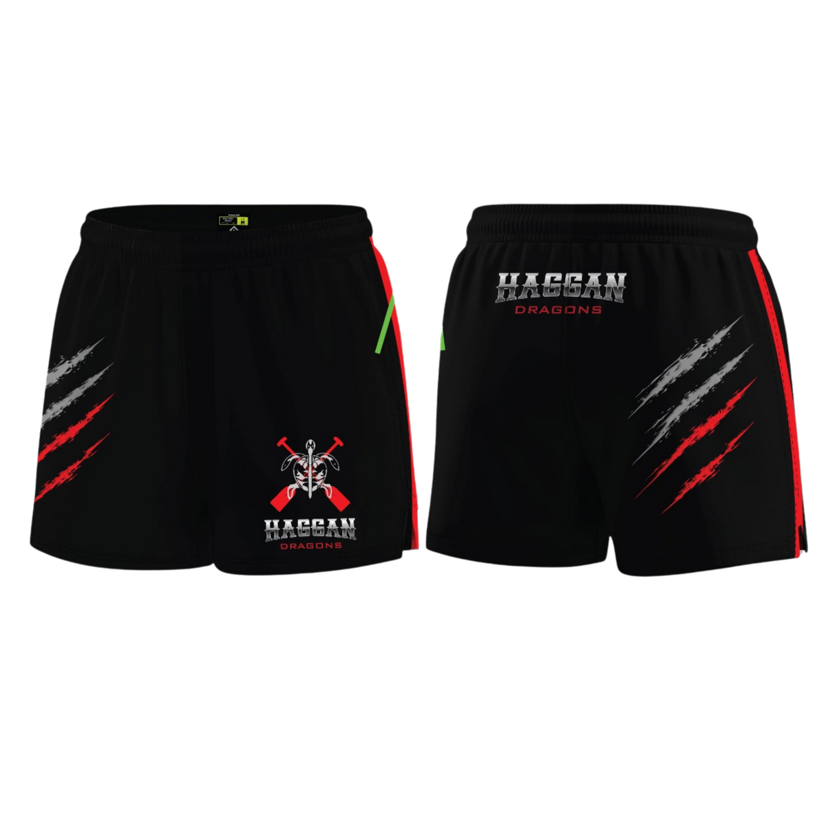 PACIFIC ISLANDERS PADDLING - HAGGAN - Sublimated Men's Soccer Short