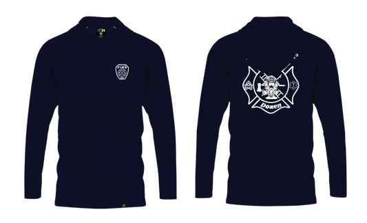 GUAM FIRE DEPARTMENT - ASTUMBO STATION 12 Sublimated Raglan Long Sleeve with Hood