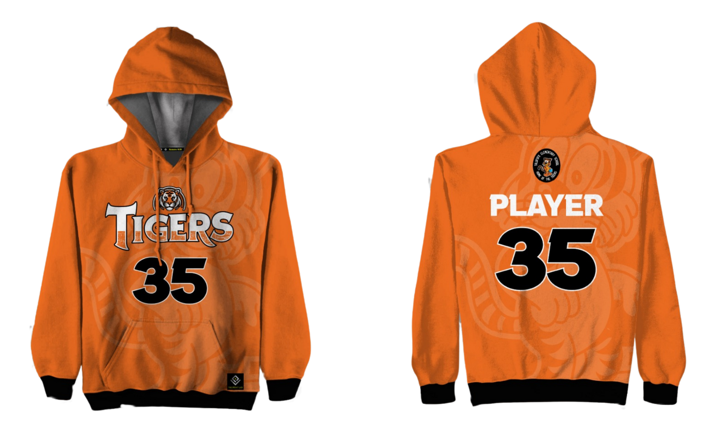TALAFOFO - TIGERS Sublimated Pull Over Hoodie Jacket