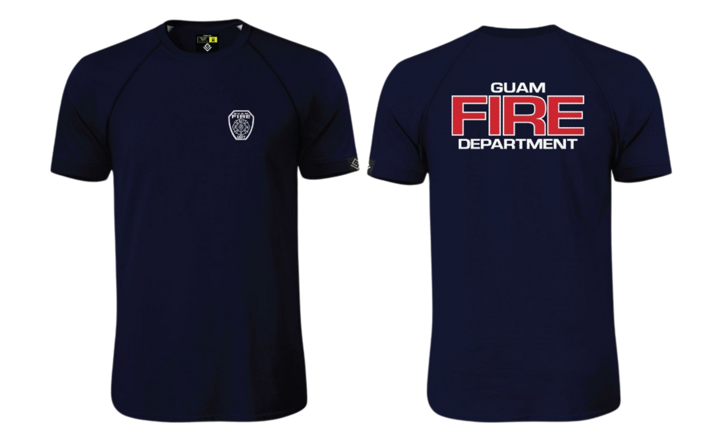 GUAM FIRE DEPARTMENT Sublimated Raglan T-shirt