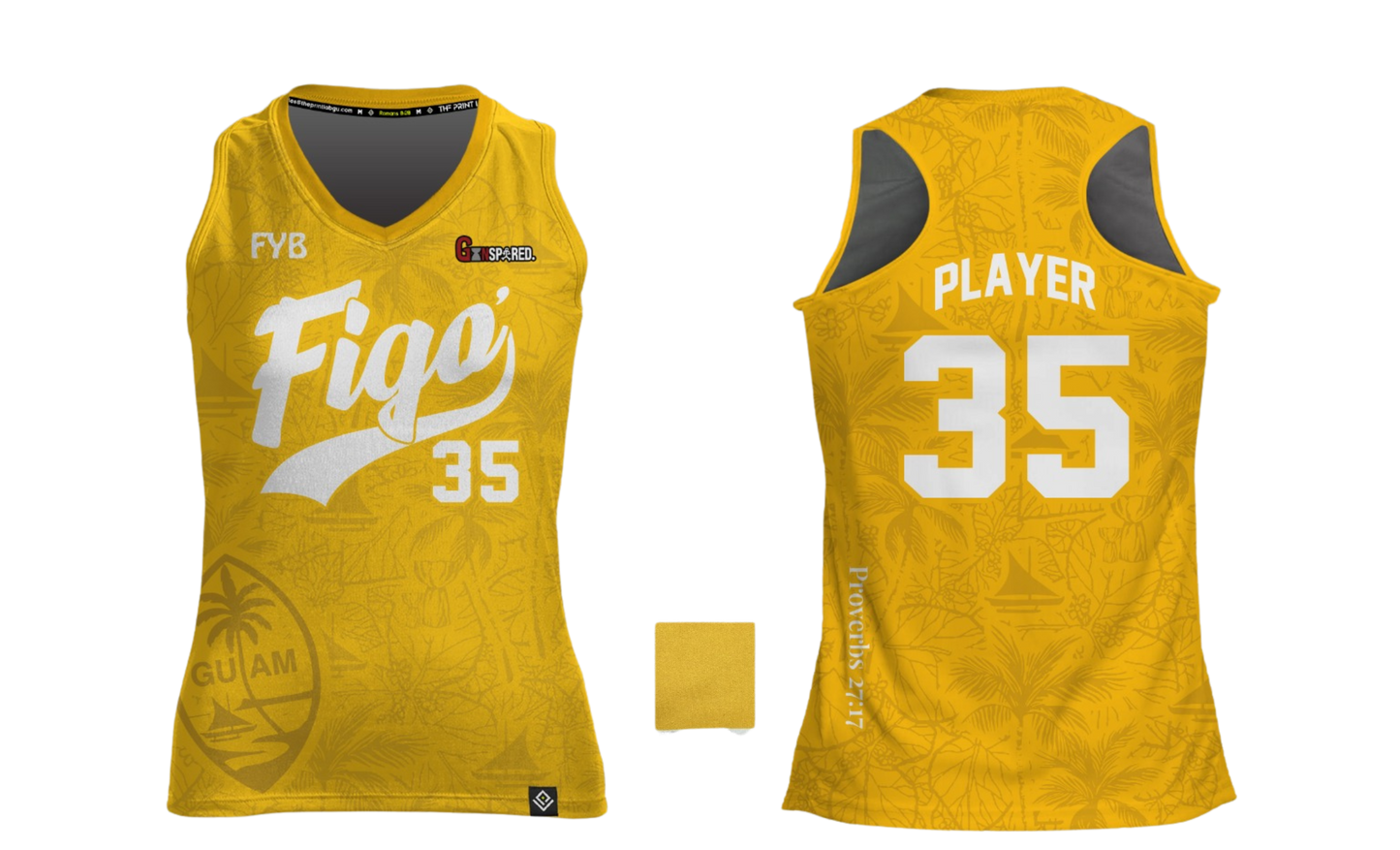 FIGO ISLANDERS 40'S 2025  Women's Sublimated Racer Back