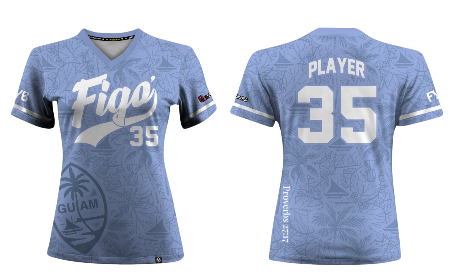 FIGO ISLANDERS 40'S 2025 Women's Sublimated T-shirt
