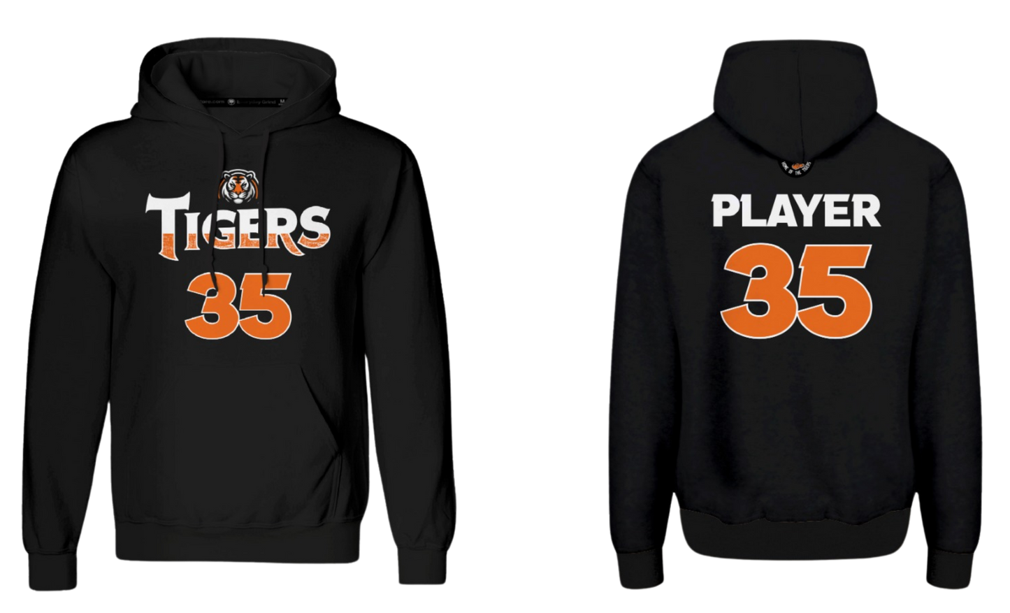 TALAFOFO - TIGERS Screen Print Pull Over Hoodie Jacket