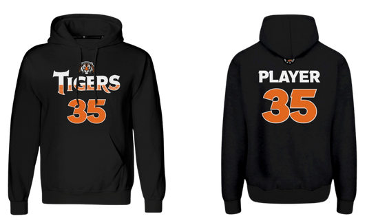 TALAFOFO - TIGERS Screen Print Pull Over Hoodie Jacket