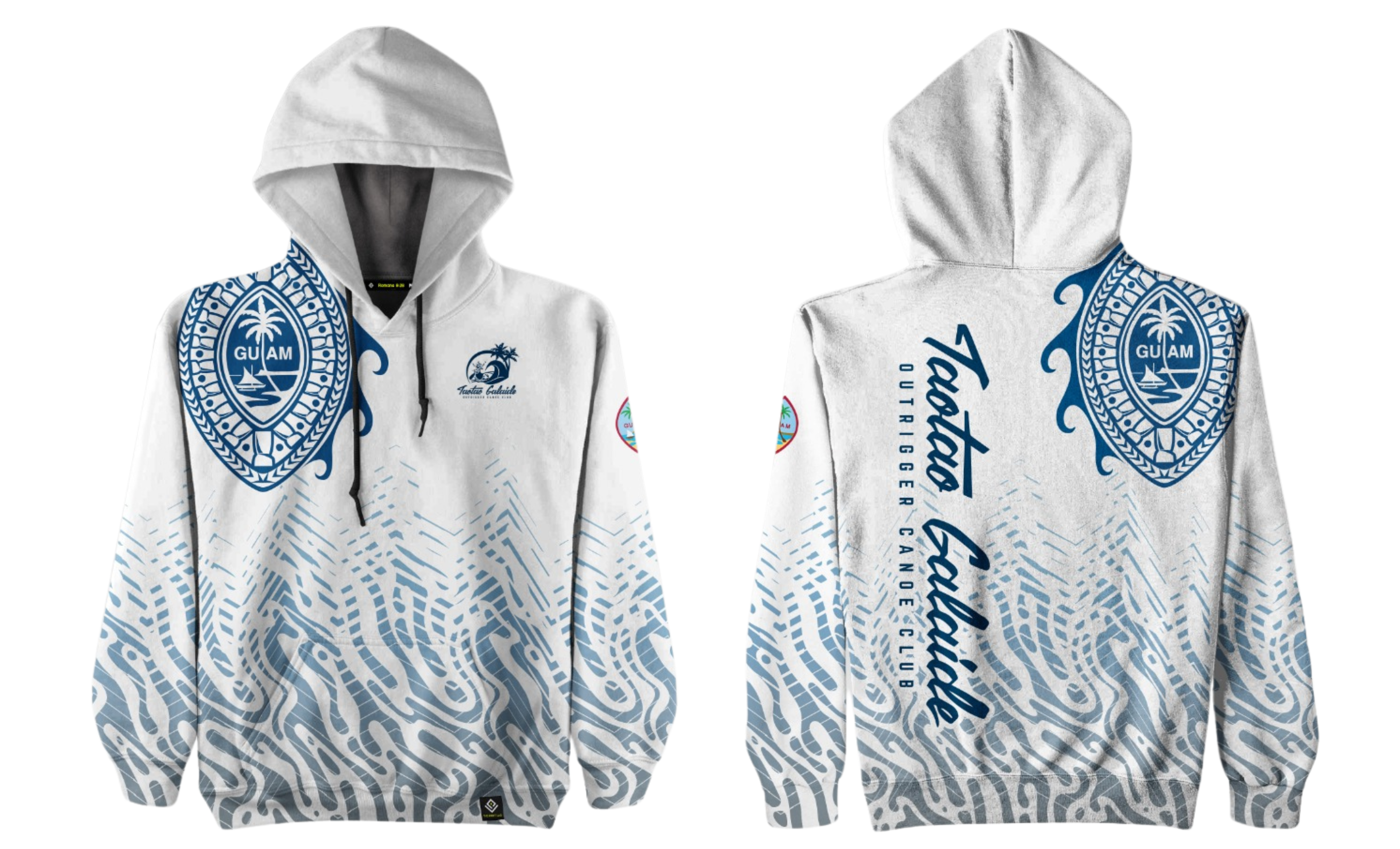 TAOTAO GALAIDE OUTRIGGER CANOE CLUB Sublimated Hybrid Pullover Hoodie ...