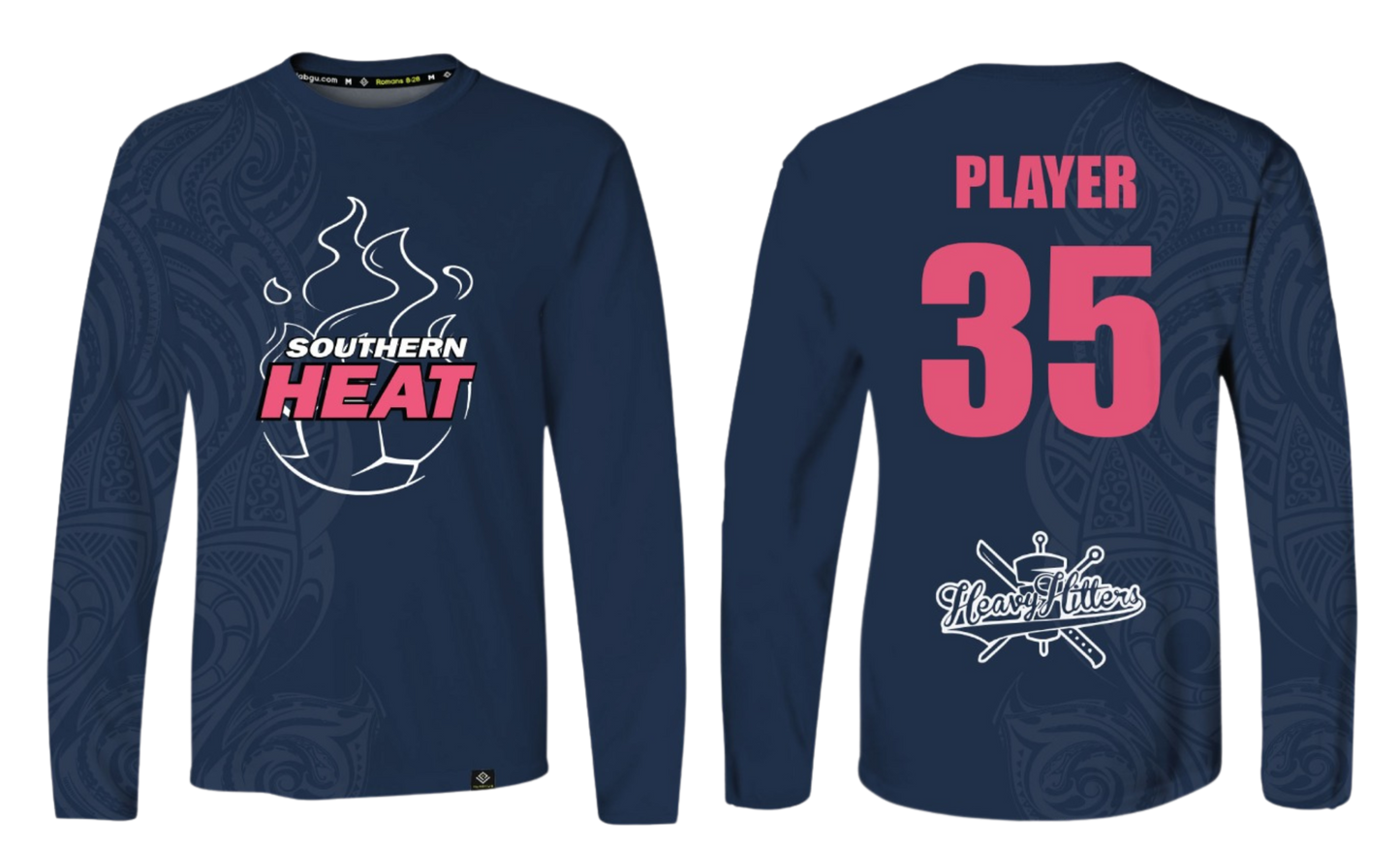 SOUTHERN HEAT SOCCER Sublimated Long Sleeve (Blue)