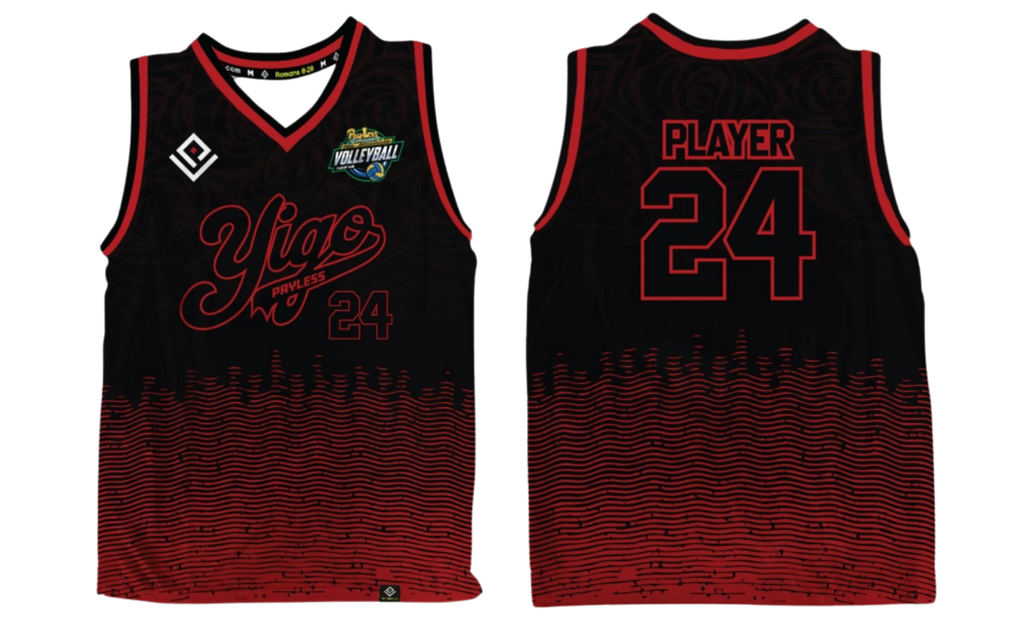 YIGO PAYLESS VOLLEYBALL LEAGUE Sublimated Men's Tank Top