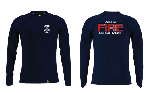GUAM FIRE DEPARTMENT Sublimated Raglan Long Sleeve