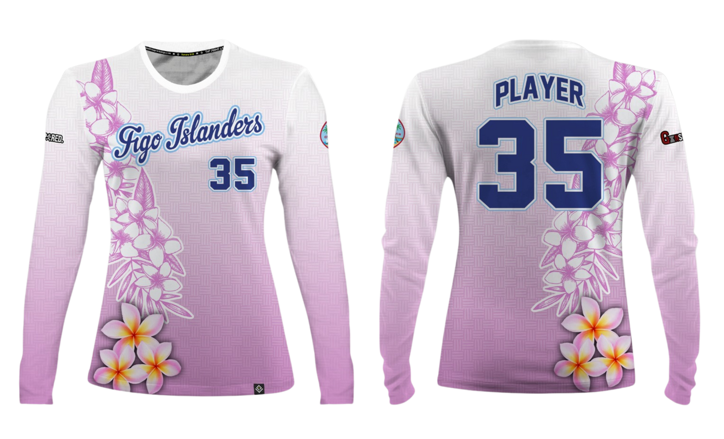 FIGO ISLANDERS 50's 2025 Women's Sublimated Long Sleeve