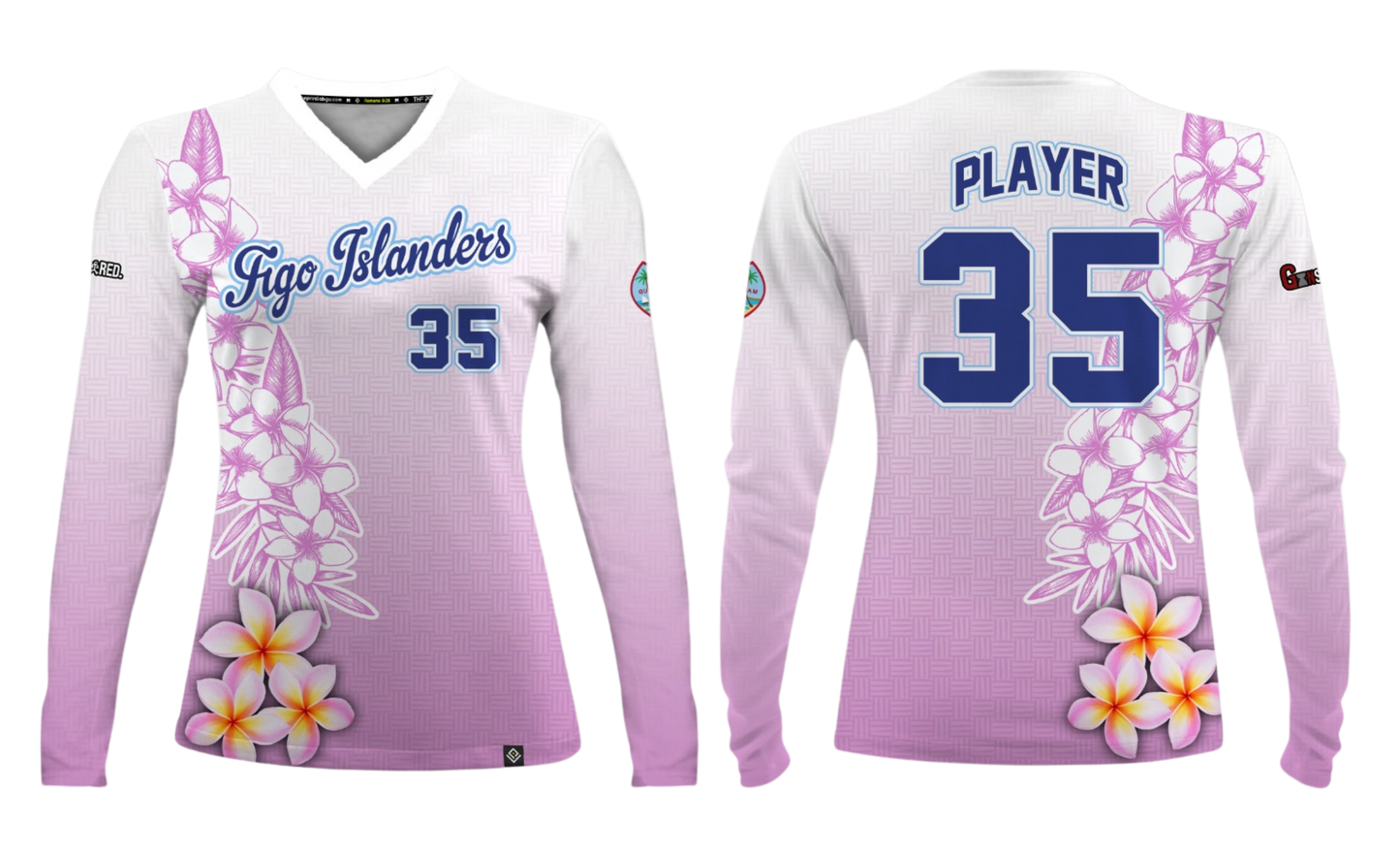 FIGO ISLANDERS 50's 2025 Women's Sublimated Long Sleeve