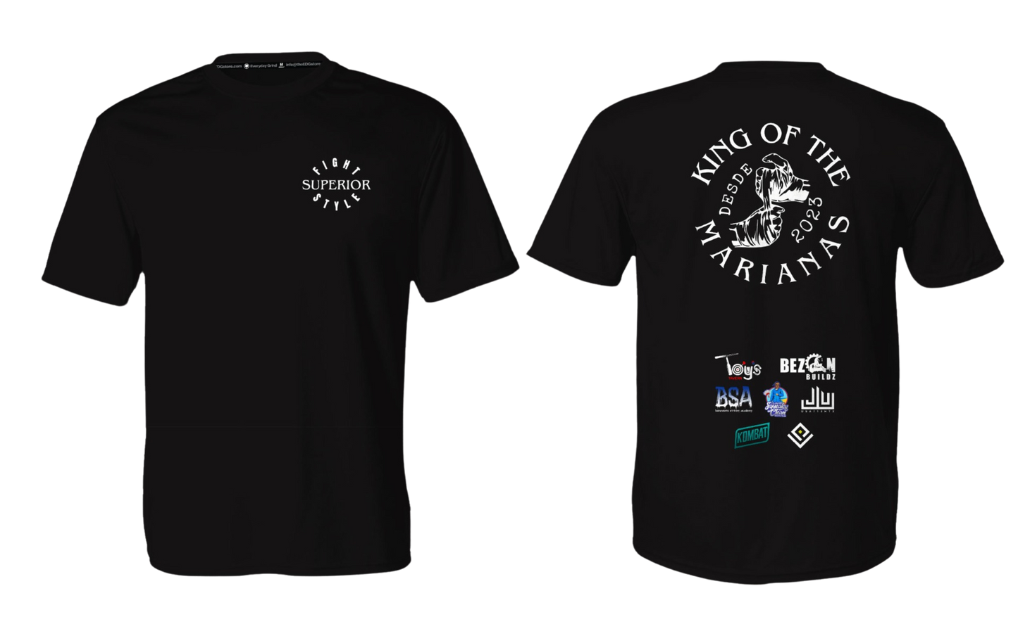MMA OFF ISLAND Screen Print Drifit T-shirt