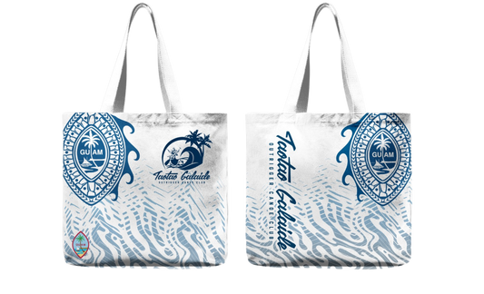 TAOTAO GALAIDE OUTRIGGER CANOE CLUB Sublimated Tote Bag (15 x 12 x 4 inches)