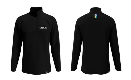 GUAM RUGBY CLUB Sublimated Quarter Zipper with Collar Long Sleeve (Dri Fit)