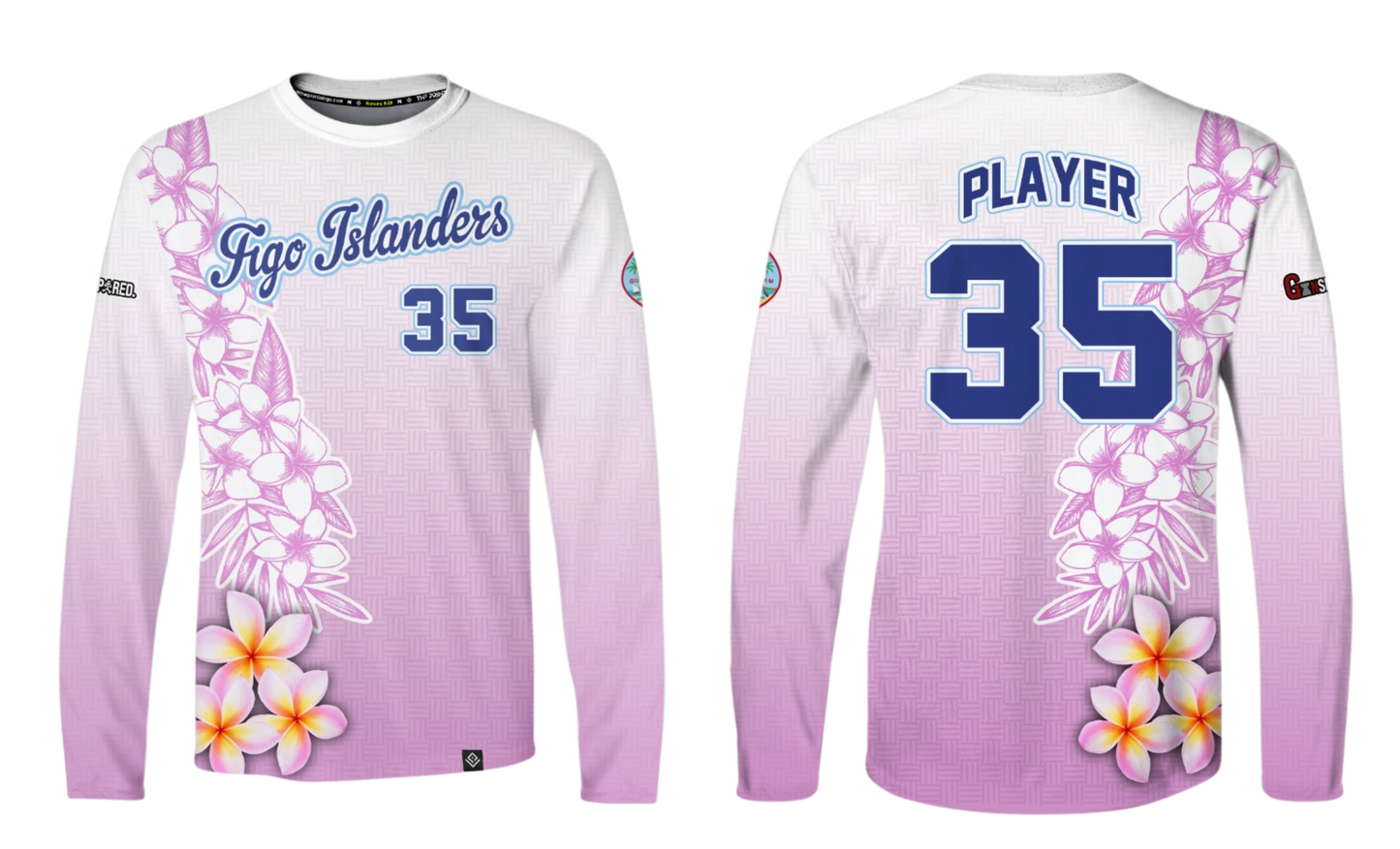 FIGO ISLANDERS 50's 2025 Men's Sublimated Long Sleeve