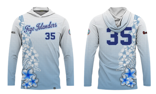 FIGO ISLANDERS 50's 2025 Men's Sublimated Long Sleeve with Hood