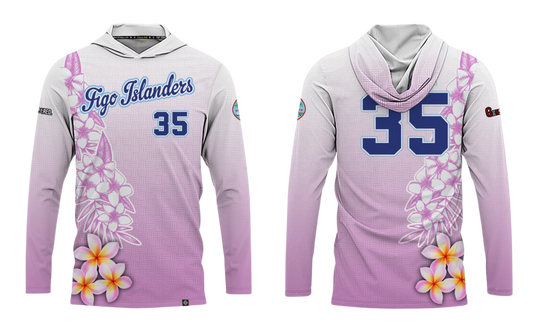 FIGO ISLANDERS 50's 2025 Men's Sublimated Long Sleeve with Hood