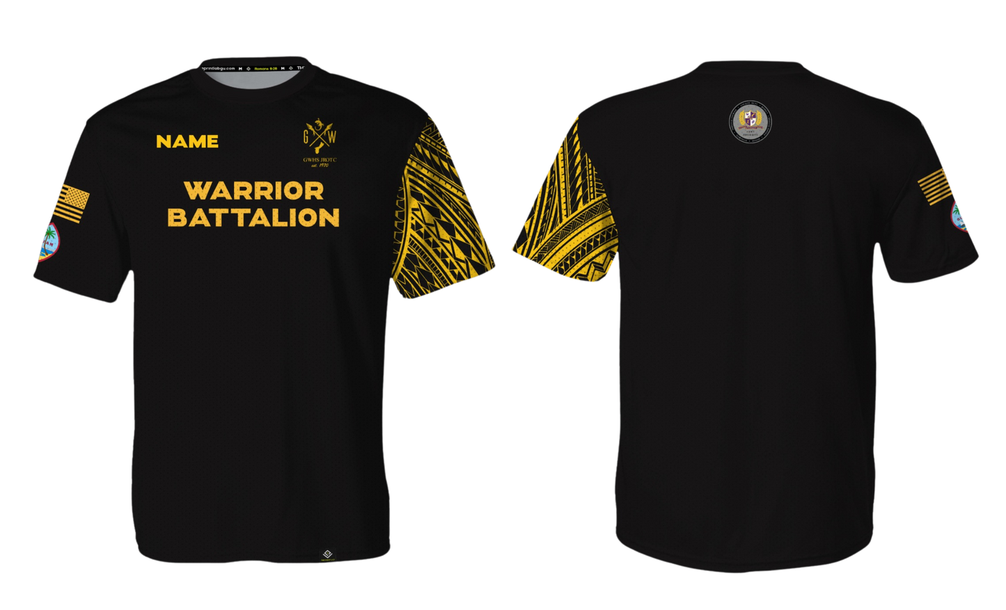 WARRIOR BATALLION Sublimated Men's T-shirt