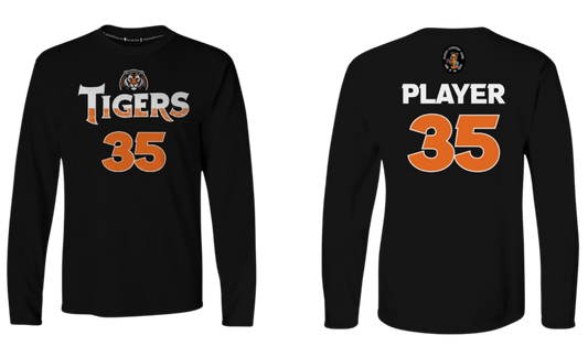 TALAFOFO - TIGERS Screen Print Dri-fit Long Sleeve