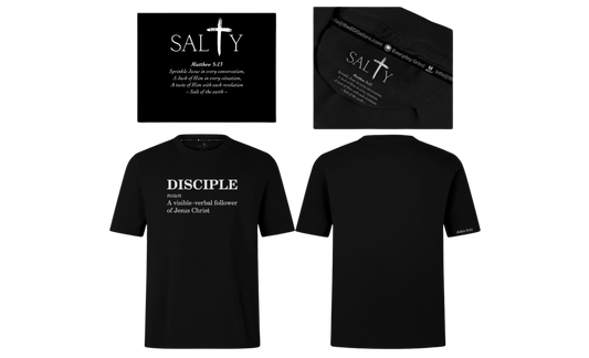 DISCIPLE Screen Print Oversized Cotton T-shirt