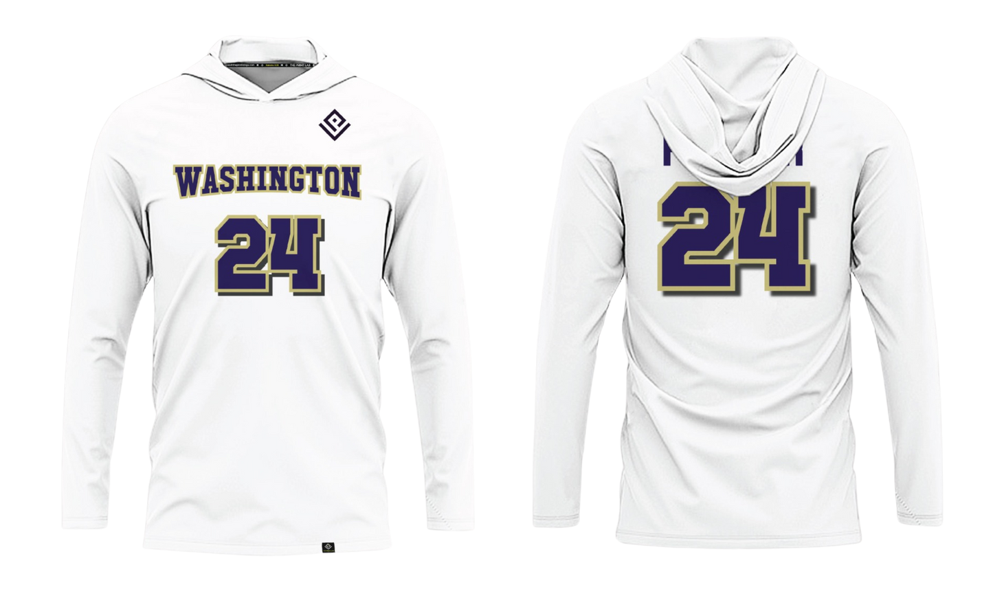 GWHS AM FOOTBALL Sublimated Long sleeve with Hood (SUPPORTER GEAR)
