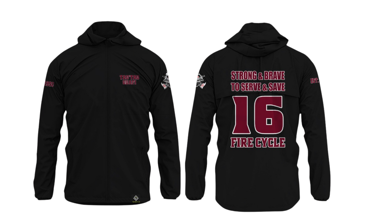 TAO'TAO GUAFI Sublimated Lightweight Windbreaker Jacket