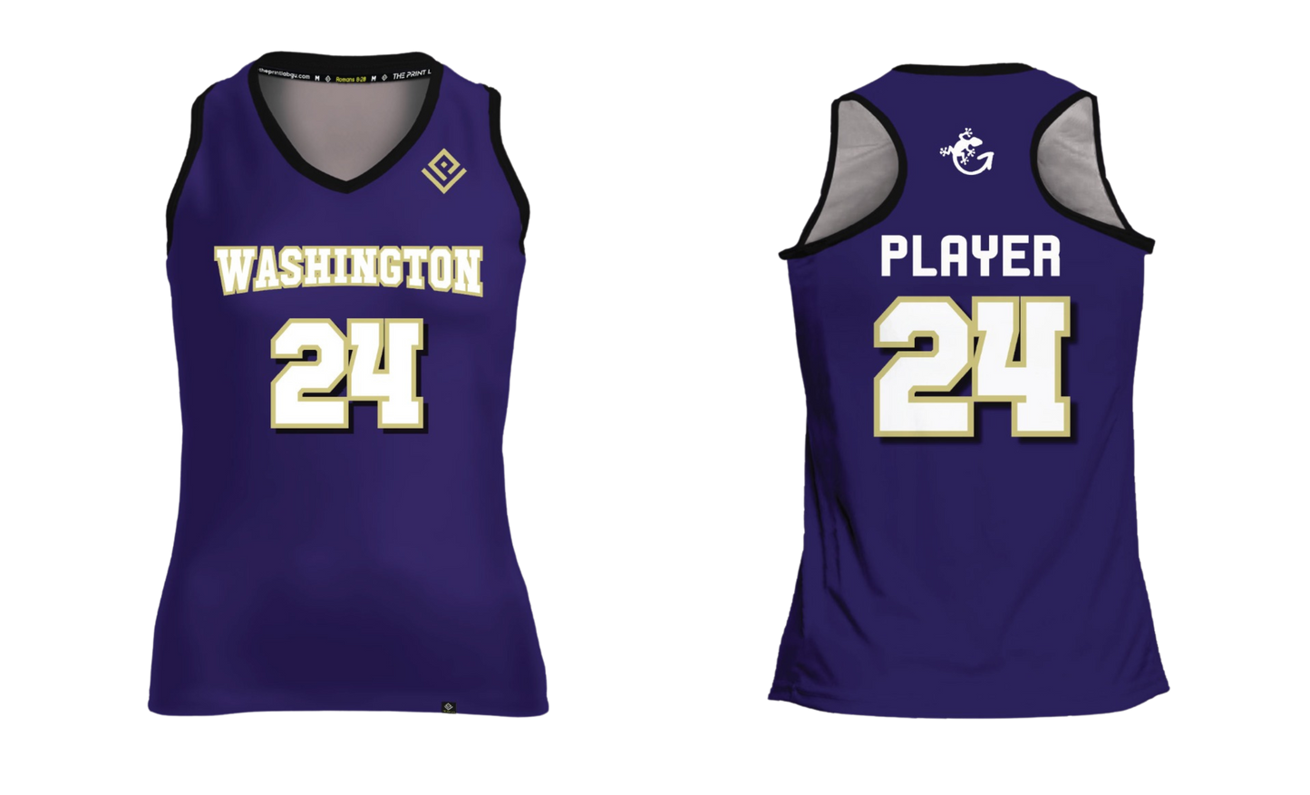 GWHS AM FOOTBALL Women's Sublimated Racer Back (SUPPORTER GEAR)
