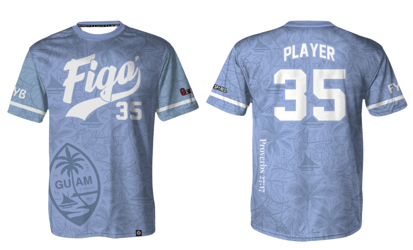 FIGO ISLANDERS 40'S 2025 Men's Sublimated T-shirt