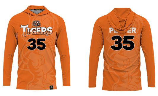 TALAFOFO - TIGERS Sublimated Men's Long Sleeve with Hood