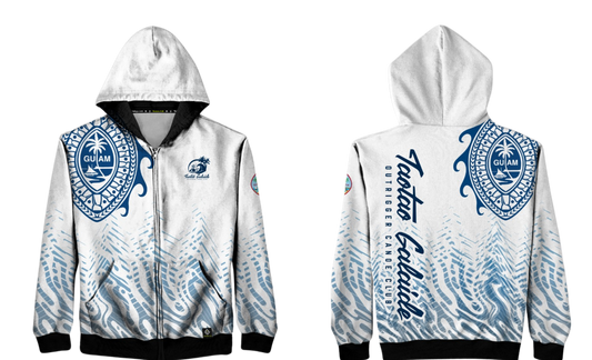 TAOTAO GALAIDE OUTRIGGER CANOE CLUB Sublimated Hybrid Zipper Hoodie
