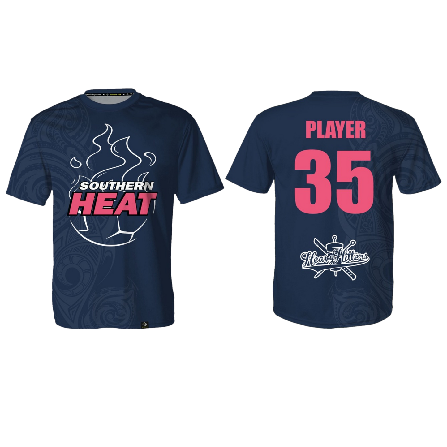 SOUTHERN HEAT SOCCER Sublimated T-shirt (Blue)
