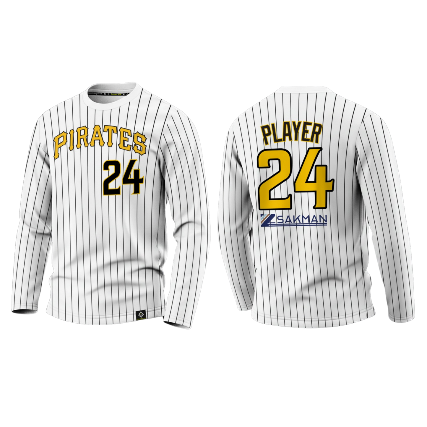PIRATES Sublimated Men's Long Sleeve
