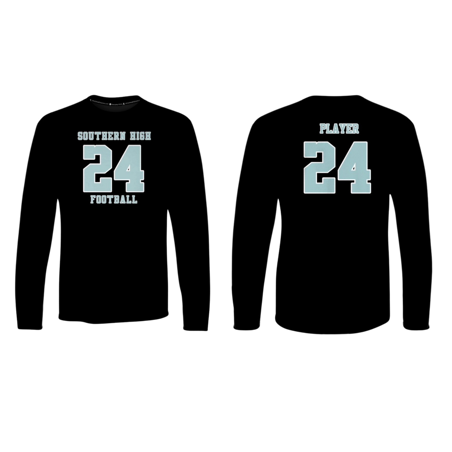 SOUTHERN HIGH FOOTBALL 2025 Dri Fit Long Sleeve (Name and Number)