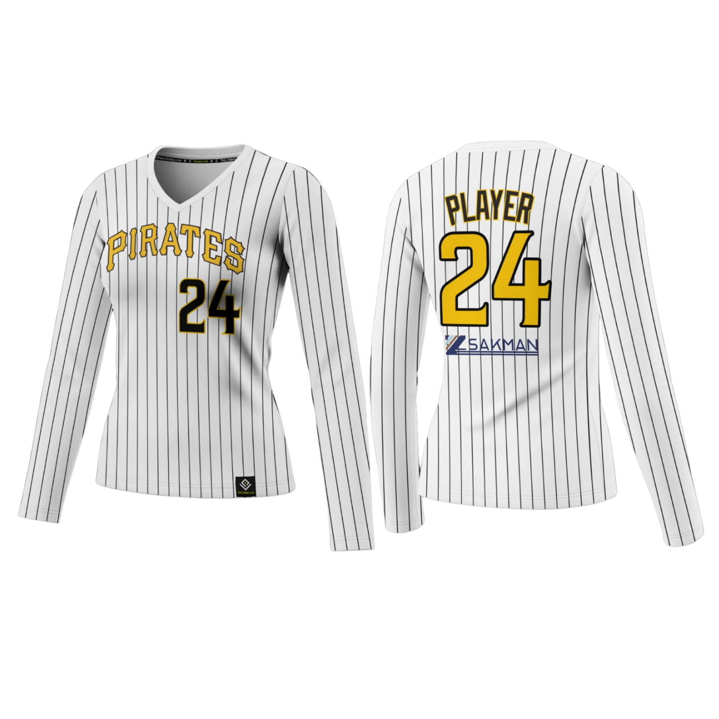 PIRATES Sublimated Women's Long Sleeve