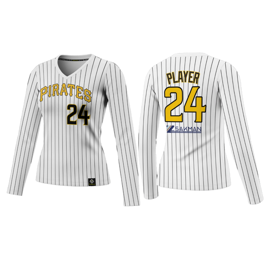 PIRATES Sublimated Women's Long Sleeve