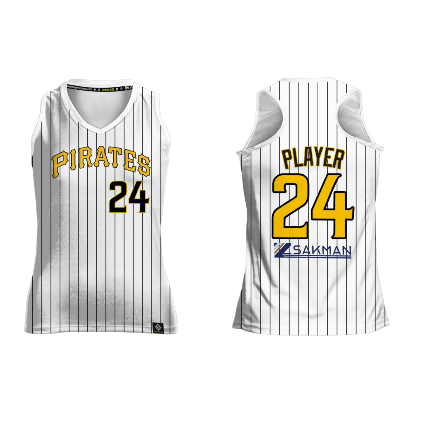 PIRATES Sublimated Women's Racer Back