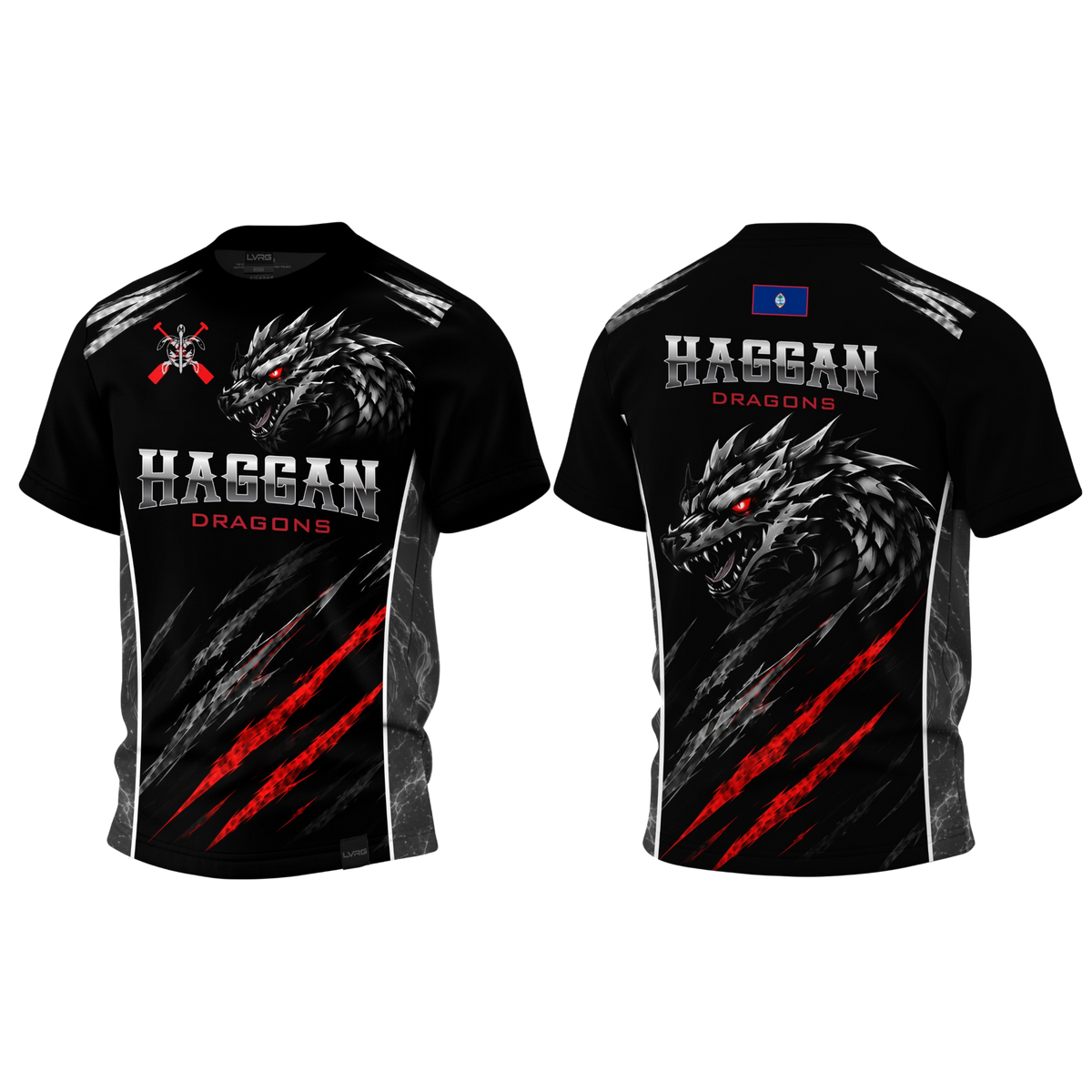 PACIFIC ISLANDERS PADDLING - HAGGAN - Sublimated Men's T-shirt
