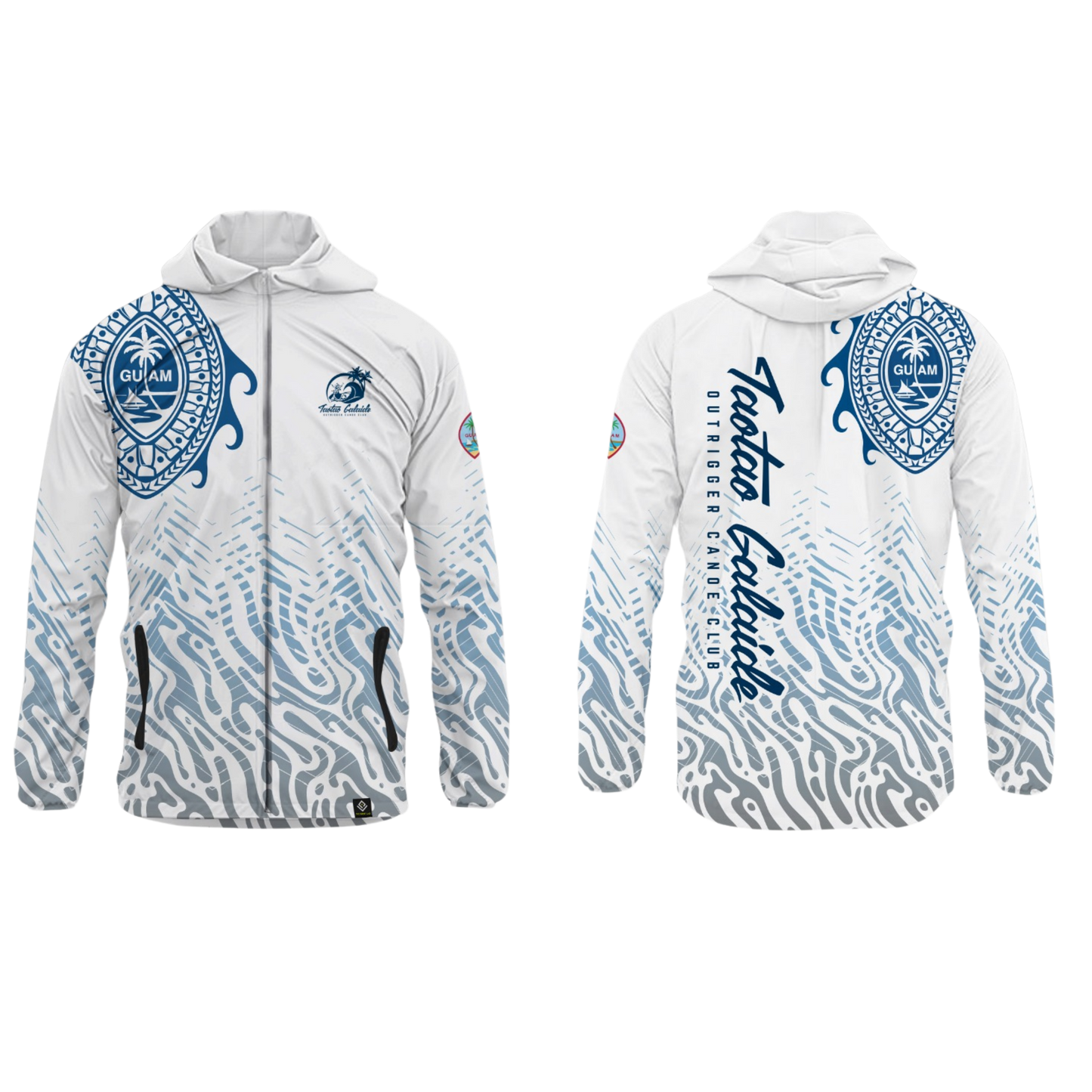 TAOTAO GALAIDE OUTRIGGER CANOE CLUB Sublimated Lightweight Windbreaker Jacket