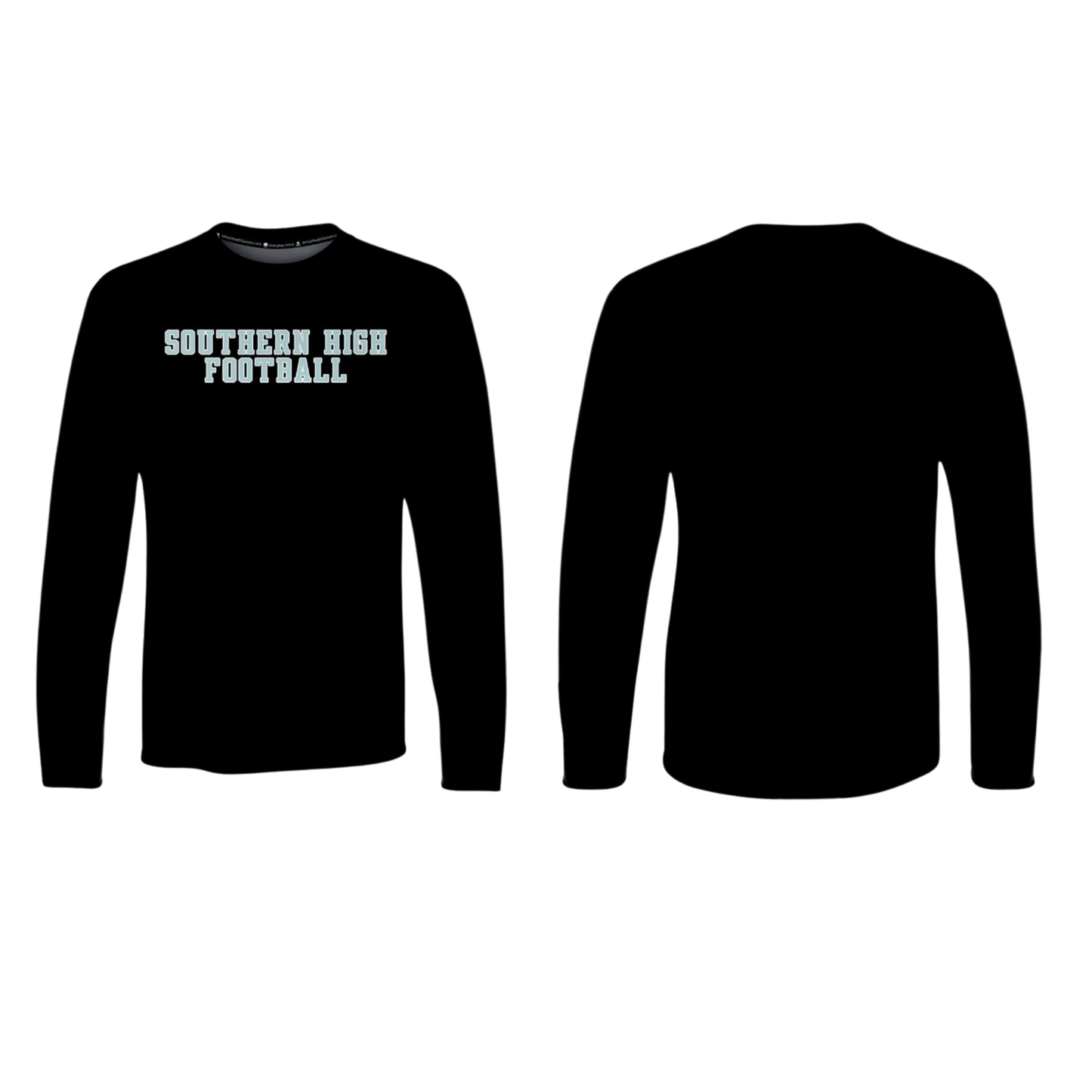 SOUTHERN HIGH FOOTBALL 2025 Cotton Screen Print Long Sleeve