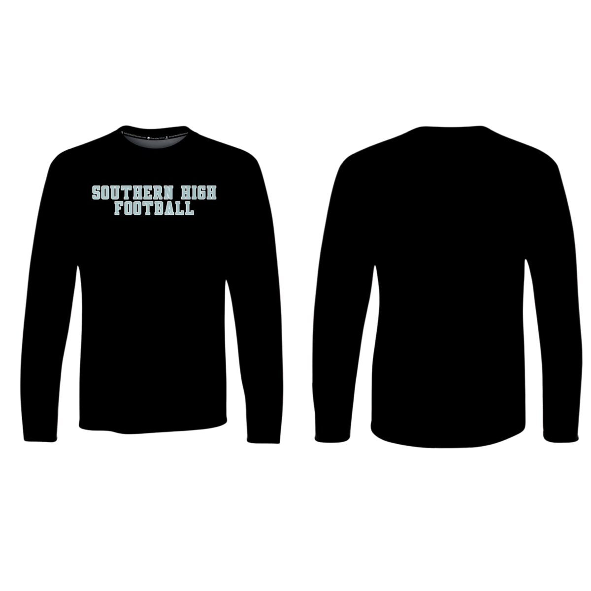 SOUTHERN HIGH FOOTBALL 2025 Dri Fit Screen Print Long Sleeve