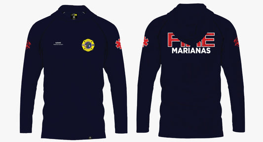 FEDERAL FIRE MARIANAS Sublimated Long Sleeve with Hood (FIREFIGHTER/EMT)