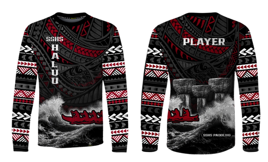 SIMON SANCHEZ PADDLING - Sublimated Men's Long Sleeve