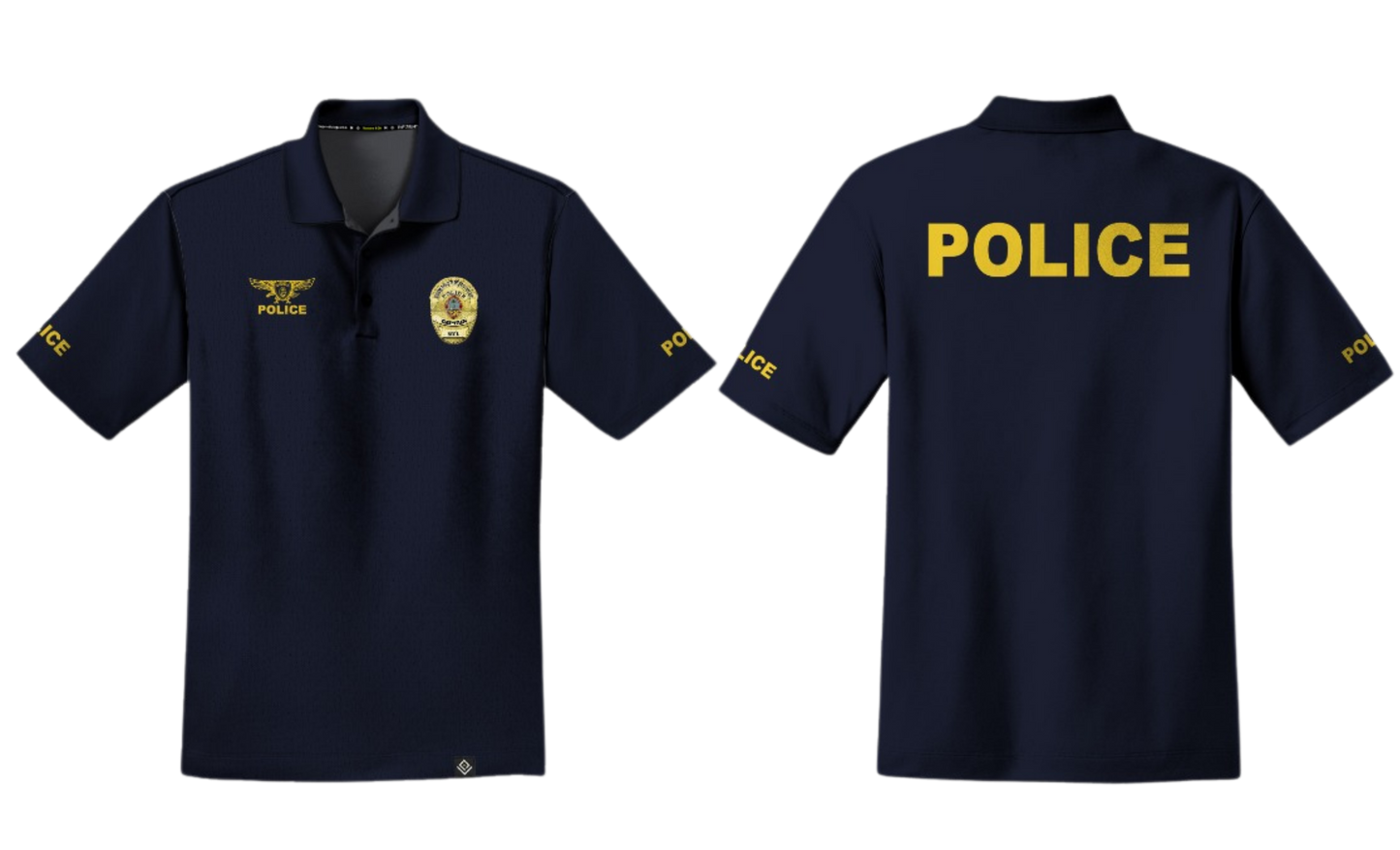 GUAM POLICE DEPT. Sublimated Men's 3 Button Polo (CAPTAIN 671)