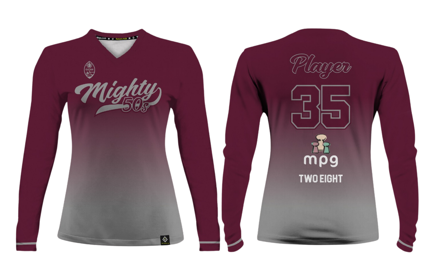 MIGHTY 50's Sublimated Women's Long Sleeve