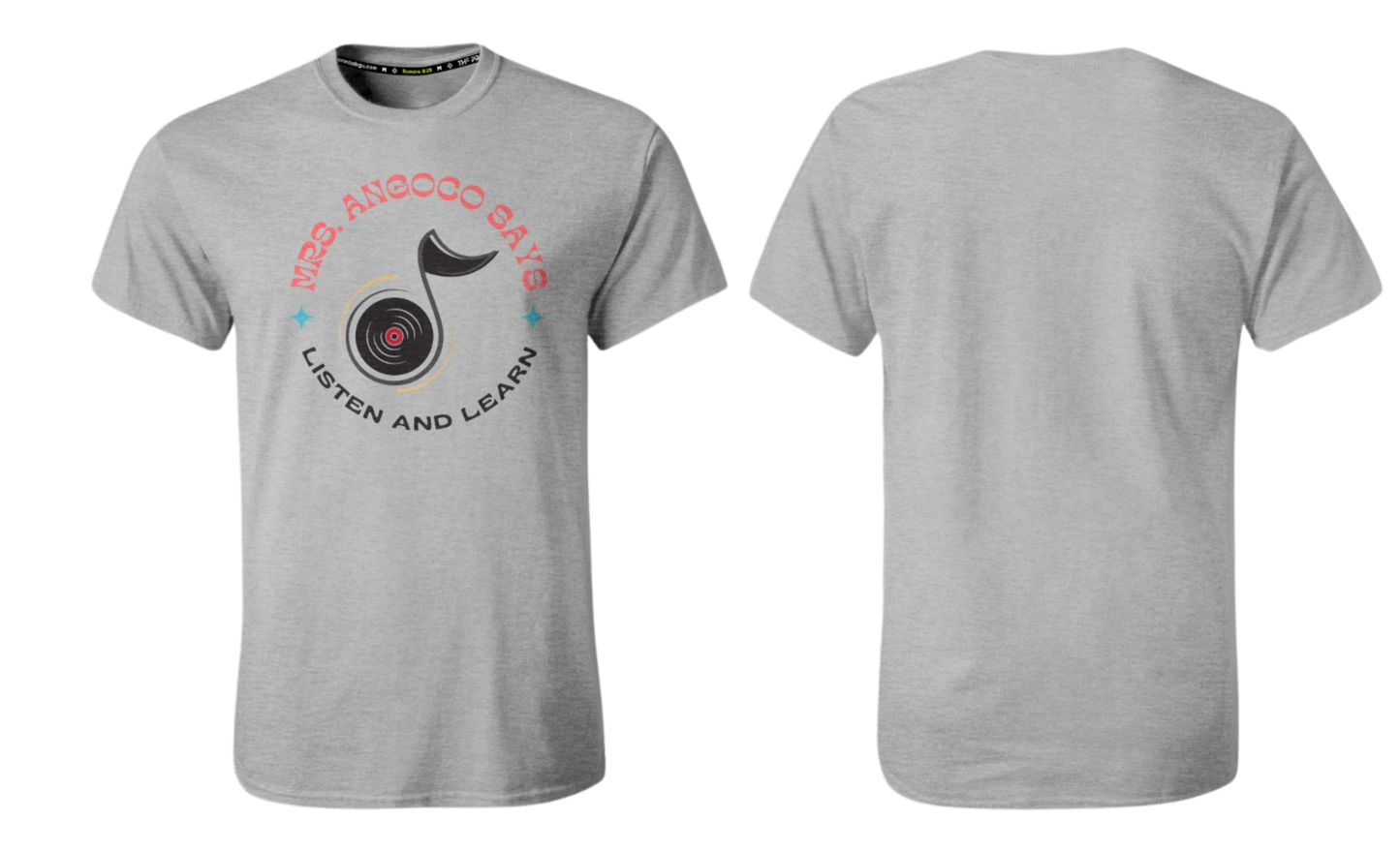 LYTELLTON PAGES & PLAY Screen Print T-shirt (Listen and Learn)