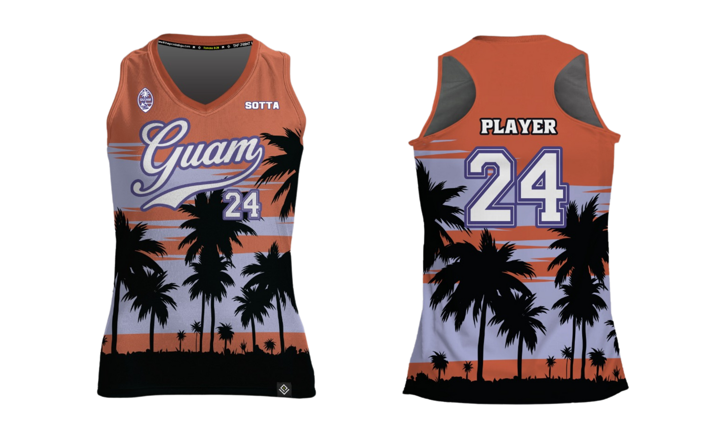 TEAM SOTTA Sublimated Women's Racer Back