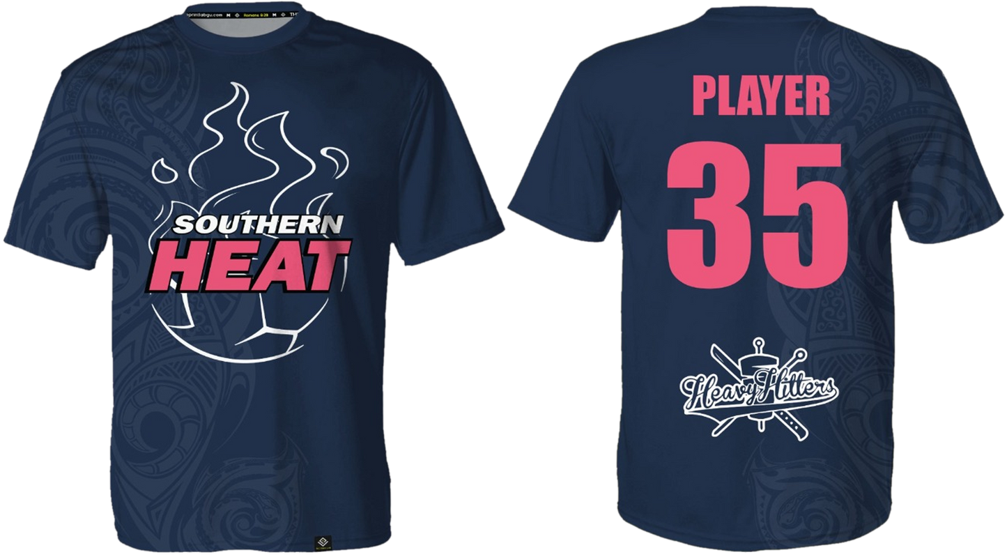 SOUTHERN HEAT SOCCER Sublimated T-shirt (Blue)